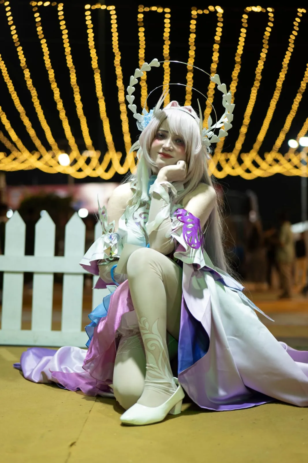 Elina sama Indian female cosplayer