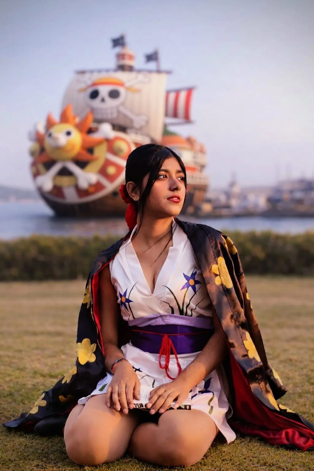 Nico robin indian female cosplayer