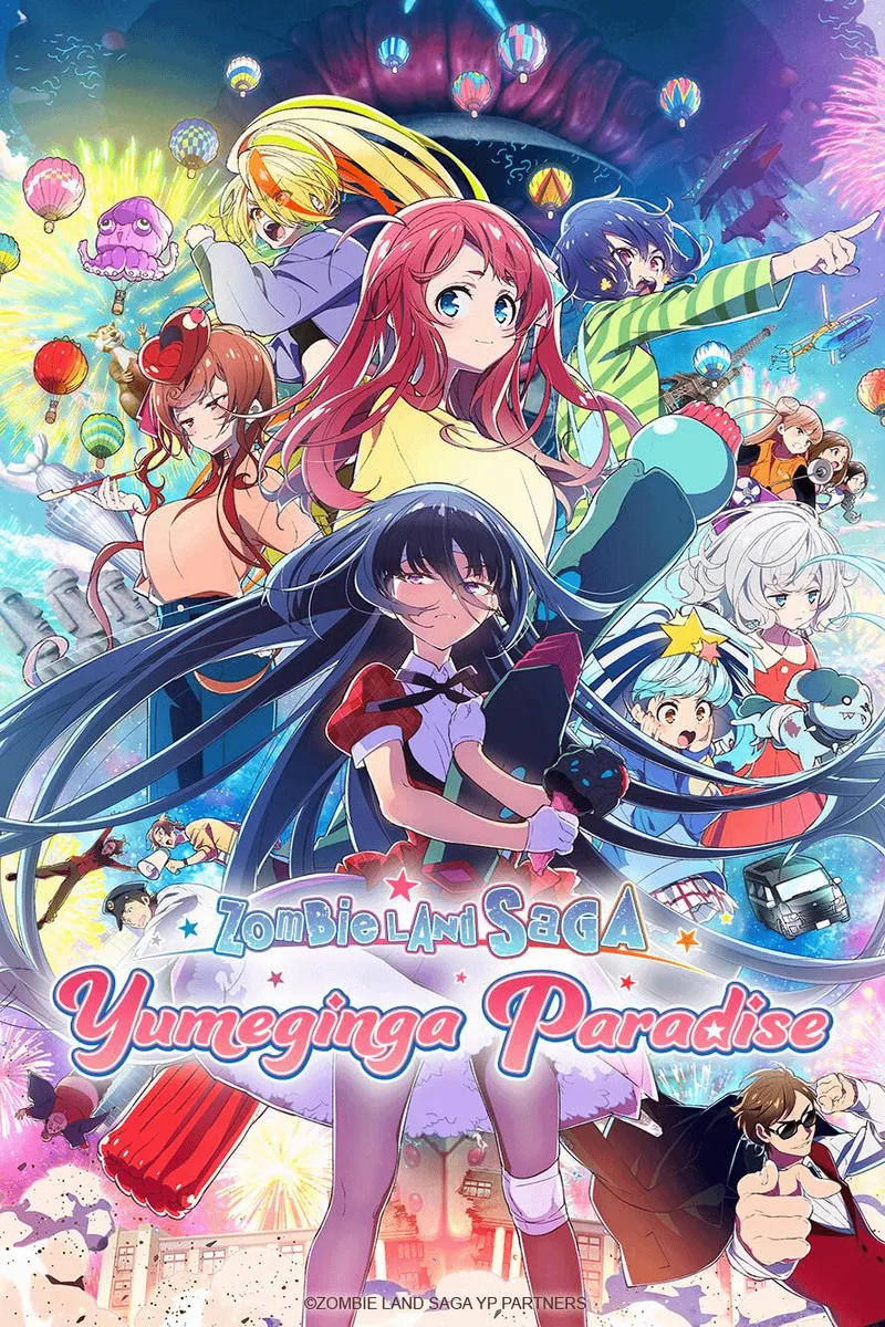 Zombie Land Saga Yumeginga Paradise English Dub Theatre Release