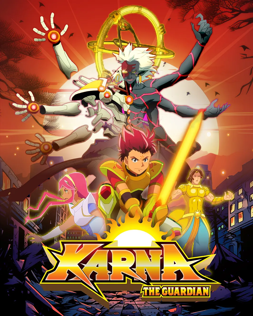 Karna The Guardian: Indian Anime Hits Crunchyroll May 8