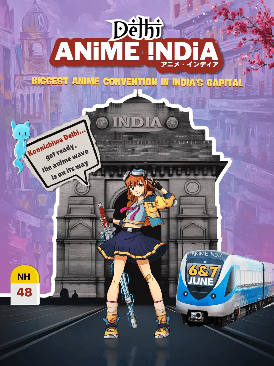 Delhi anime india