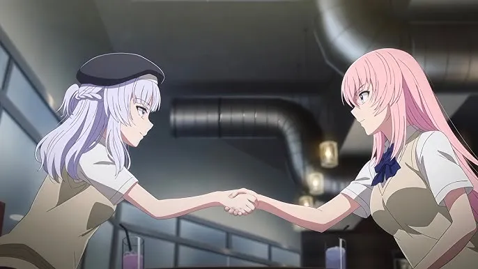 Sakayanagi and ichinose forming a pact