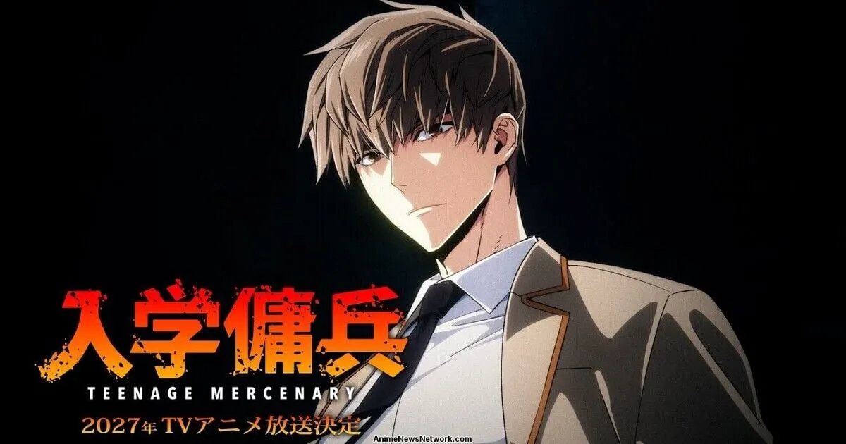 Teenage Mercenary Anime Locks In 2027 Window With Sawano Music and J.C.STAFF